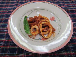 イカのトマト煮